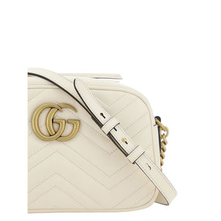 White Calf Leather Bos Taurus Shoulder Bag