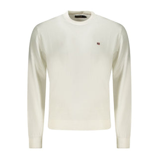 Camisa de Algodón Blanca para Hombre