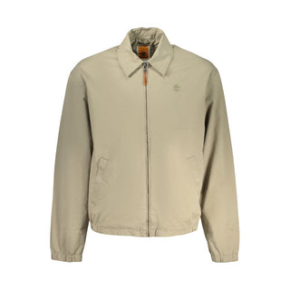 Chaqueta para hombre de algodón verde