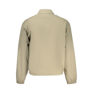 Chaqueta para hombre de algodón verde