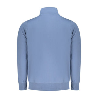 Blue Cotton Men's Sweatshirt