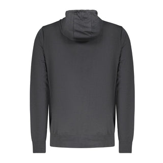 Schwarzes Baumwoll-Sweatshirt für Herren