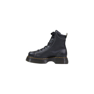Botines de cuero negro
