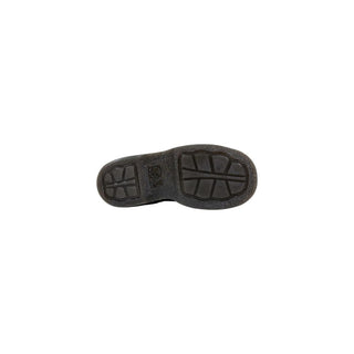 Botines de cuero negro