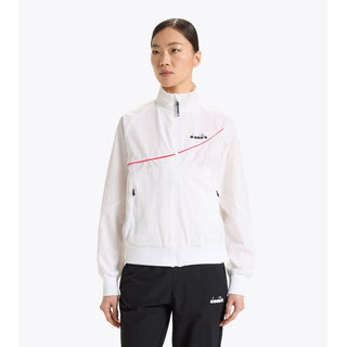 Chaqueta blanca de poliamida tipo shell