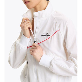 Chaqueta blanca de poliamida tipo shell