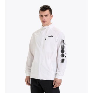Chaqueta blanca de poliamida tipo shell