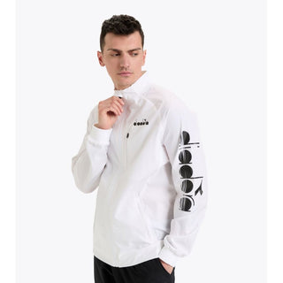 White Polyamide Shell Jacket