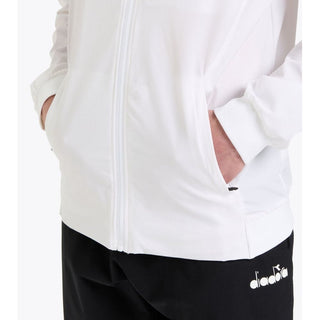 White Polyamide Shell Jacket