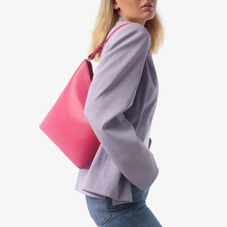 Black Polyethylene Shoulder Bag