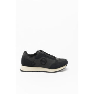 Red Nylon Low Top Sneakers