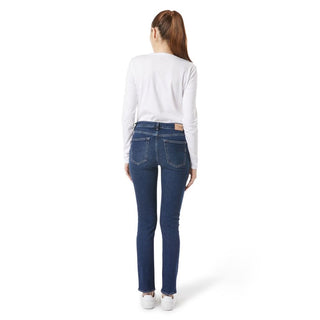 Blue Cotton Slim Fit Jeans