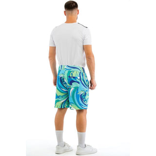 Multicolor Cotton Bermuda Shorts