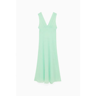 Grünes Freizeitkleid aus Polyester
