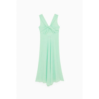 Grünes Freizeitkleid aus Polyester