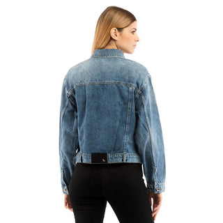 Jeansjacke aus Naturbaumwolle