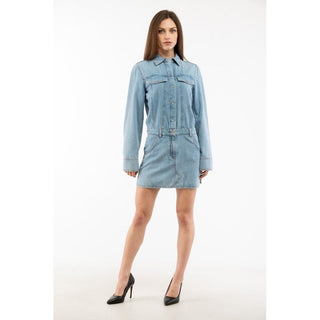 Multicolor Cotton Casual Dress