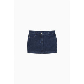 Blauer Jeansrock