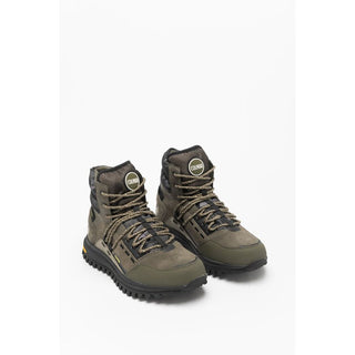 Botines verdes de cuero