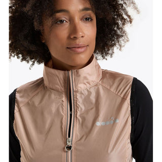 Pink Polyamide Waistcoat