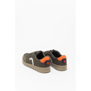 Bicolor-Leder-Low-Top-Sneaker