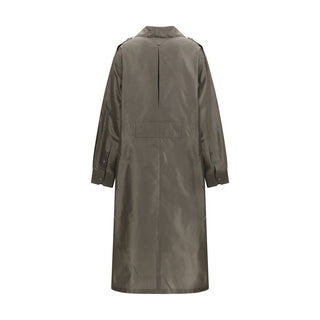 Bicolor Silk Casual Dress