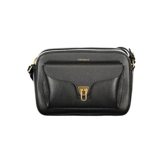 Bolso de mujer negro de cuero
