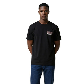 Camiseta de algodón negro
