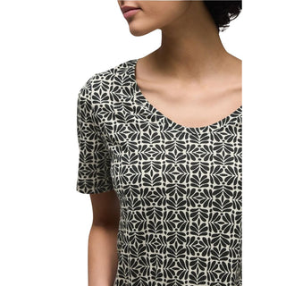 Schwarzes Modal-T-Shirt