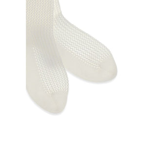 Weiße Baumwollsocken