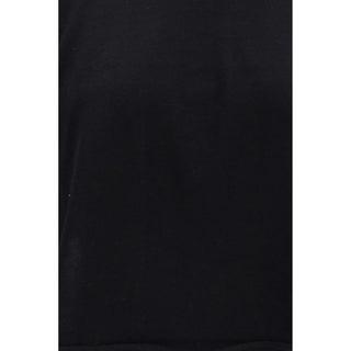 Camiseta de cachemira negra
