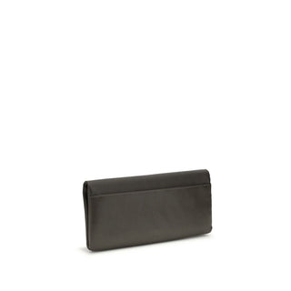 Bolso de mano bicolor de piel de becerro Bos Taurus