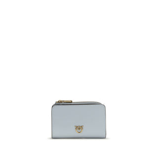 Cartera Bos Taurus de piel de becerro azul