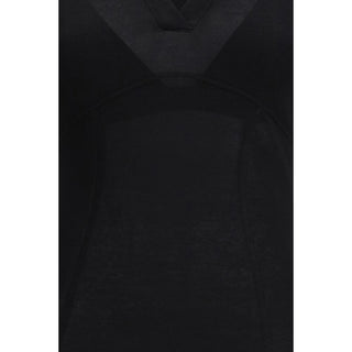 Black Viscose Sweatshirt
