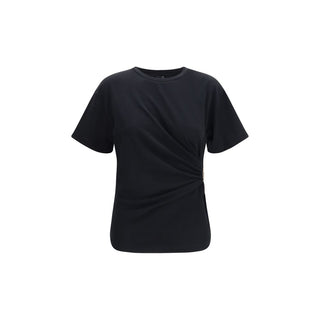 Camiseta de algodón negro