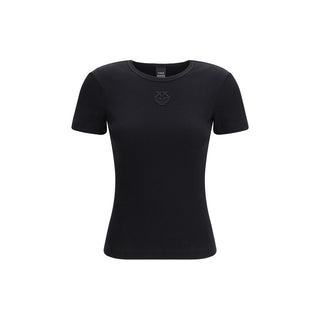 Camiseta de algodón negro