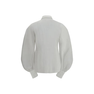 White Cotton Blouse