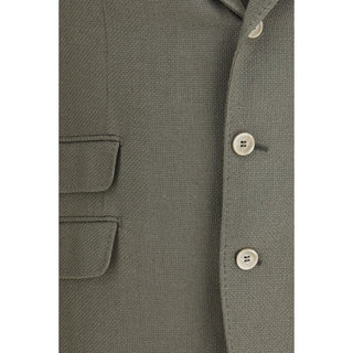 Bicolor Silk Coat