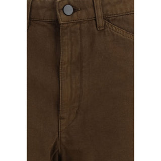 Braune Freizeithose aus Baumwolle