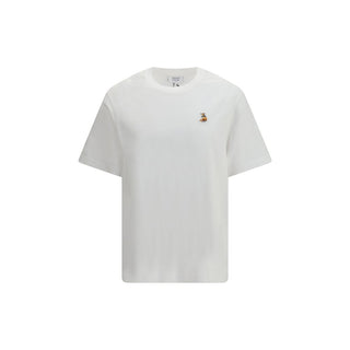 Camiseta de algodón blanca