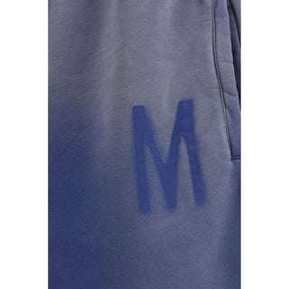 Blue Cotton Bermuda Shorts