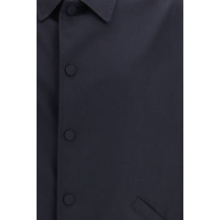 Blaue Wolle Oves Aries Jacke
