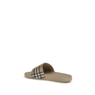 Beige Rubber Sandals