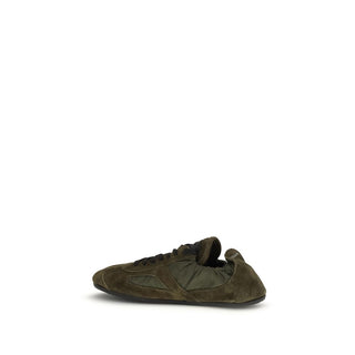 Bicolor Calf Leather Bos Taurus Low Top Sneakers
