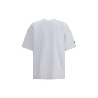 Camiseta de algodón blanca
