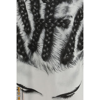 Weißes Baumwoll-T-Shirt