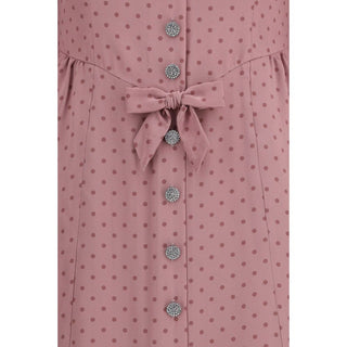 Multicolor Silk Casual Dress