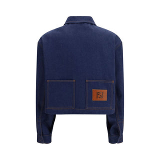 Blue Cotton Denim Jacket