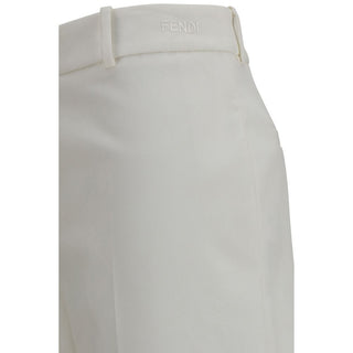 Weiße Baumwollhose