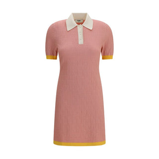 Vestido casual de poliamida multicolor